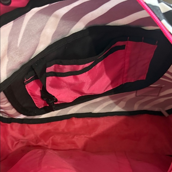 Jansport Black and White Zebra Crossbody Bag - Picture 9 of 10